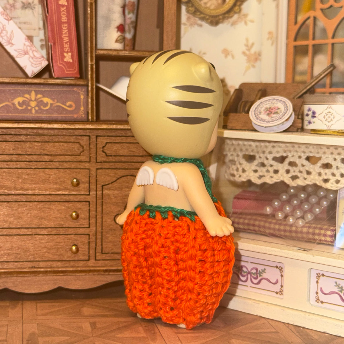 Pumpkin Crochet Dress