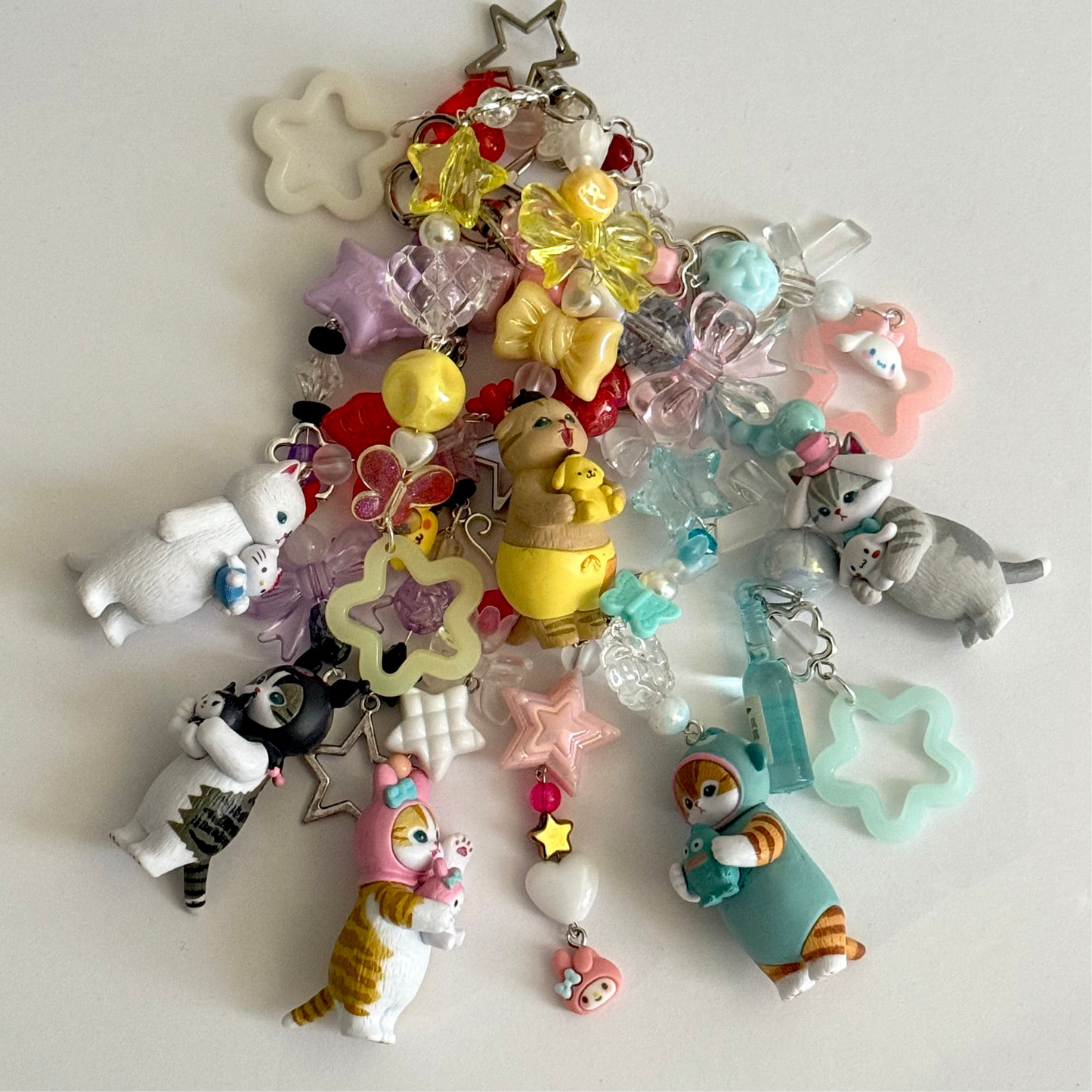 Mofusand x Sanrio Keychains