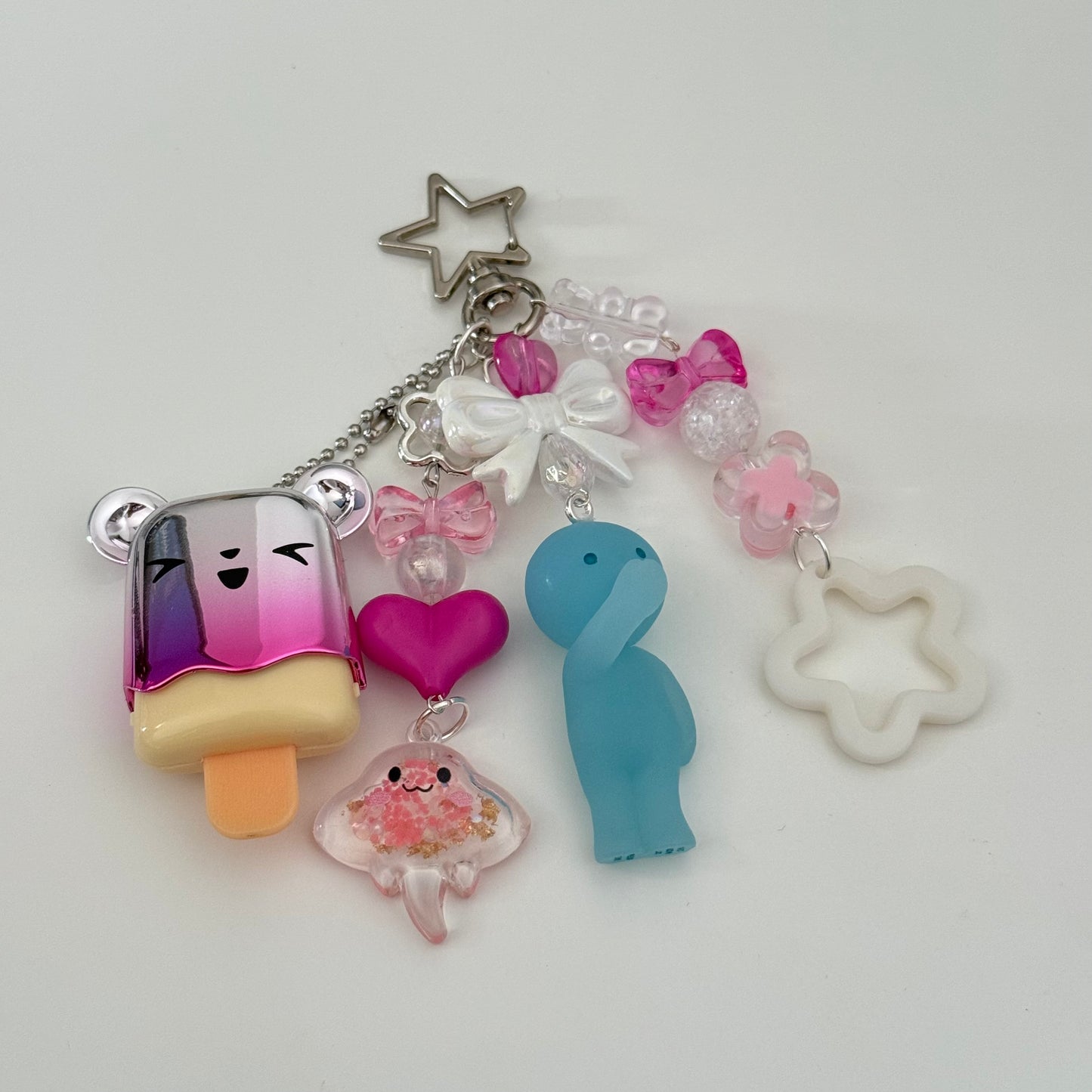 Smiski Triplet Keychains