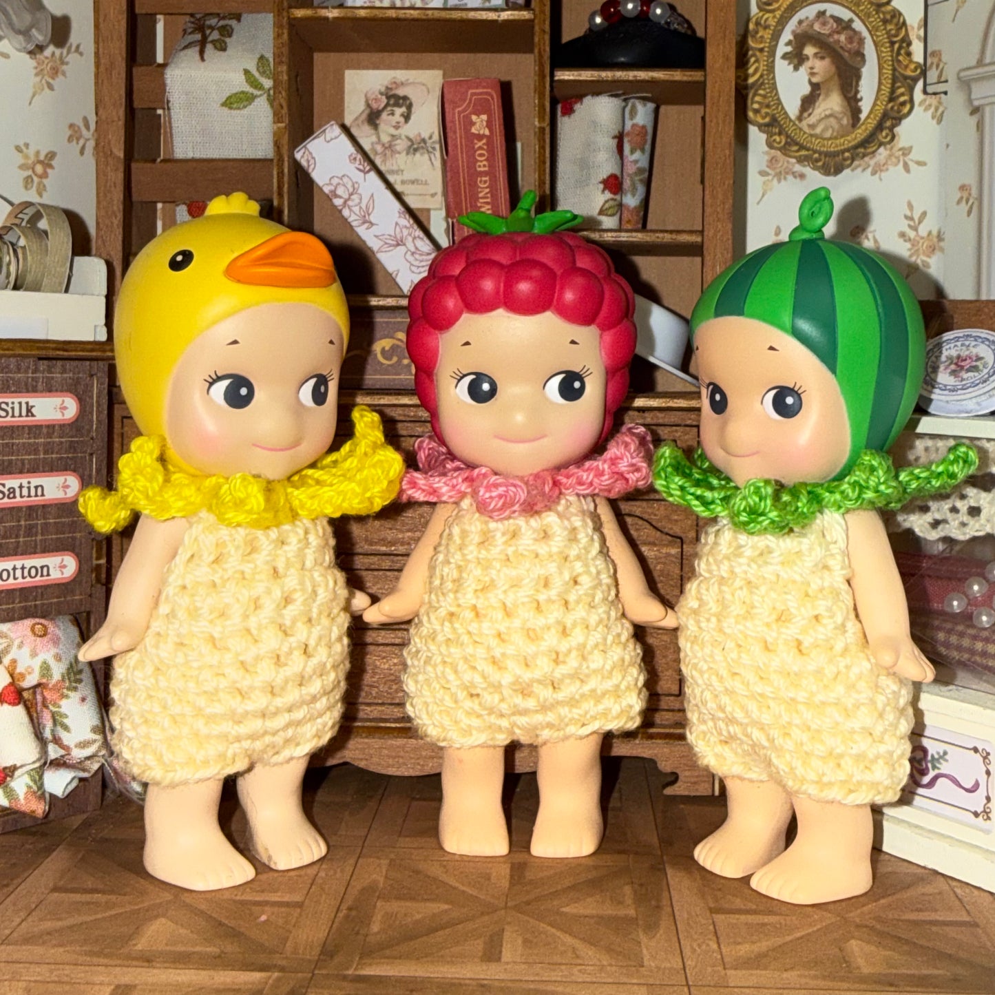 Banana Monkey Crochet Fit