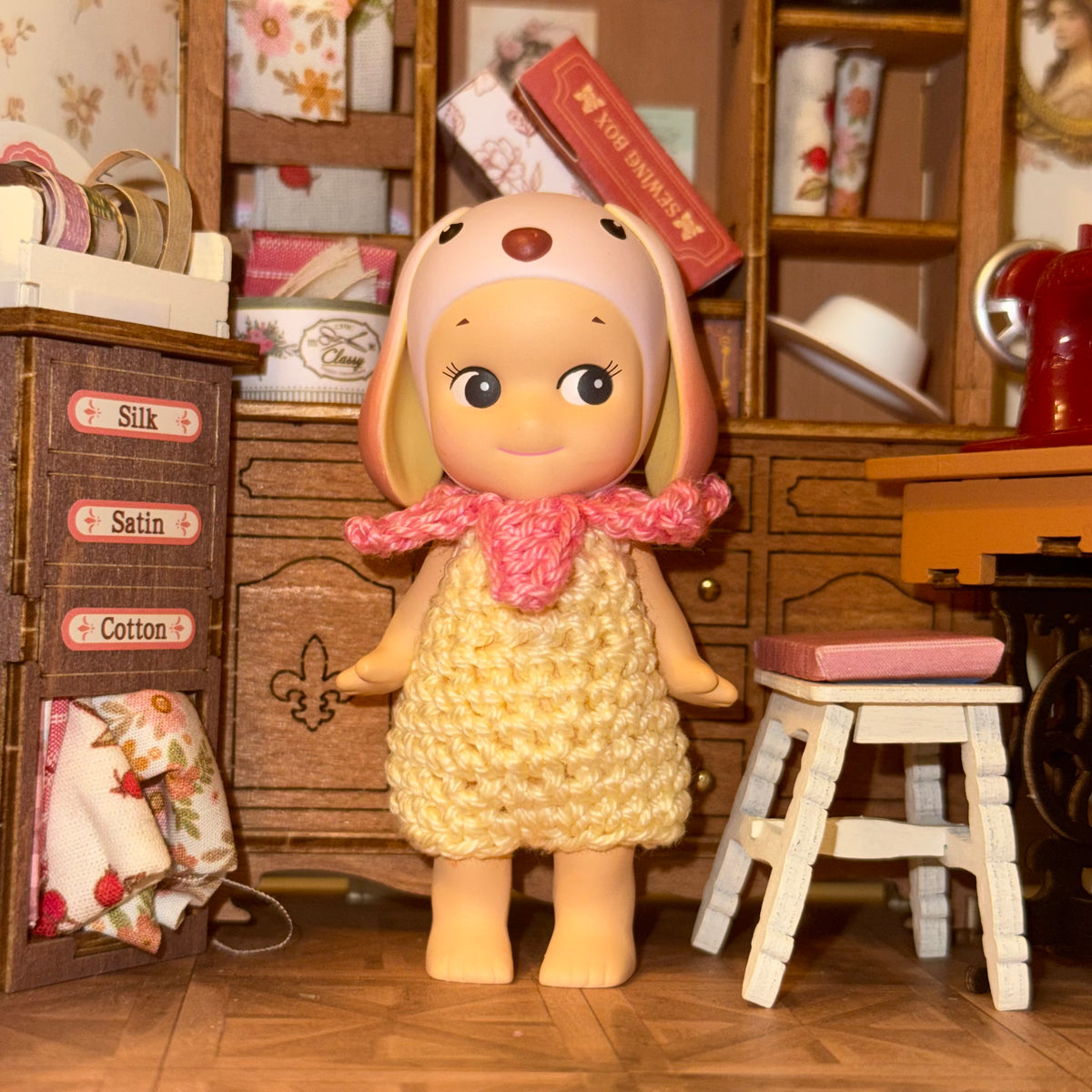 Banana Monkey Crochet Fit