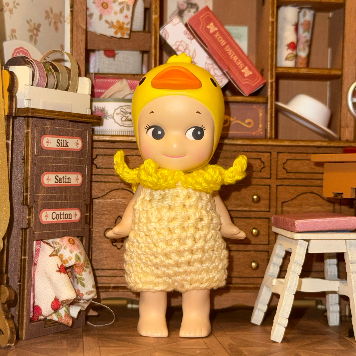 Banana Monkey Crochet Fit