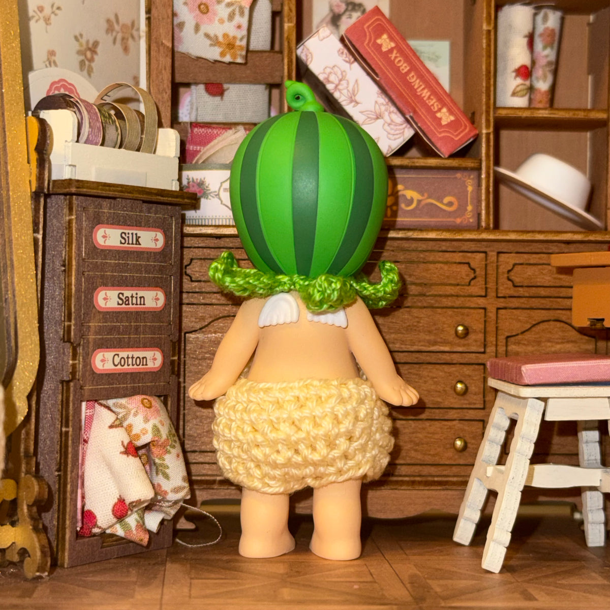 Banana Monkey Crochet Fit