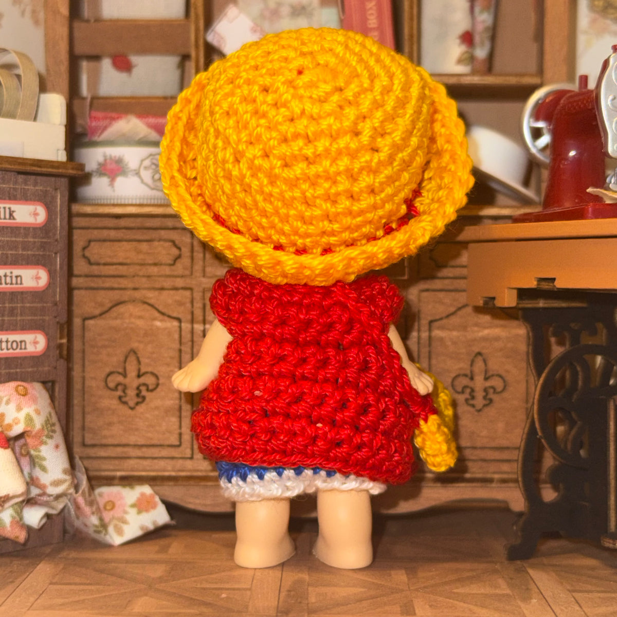 Luffy Crochet Set