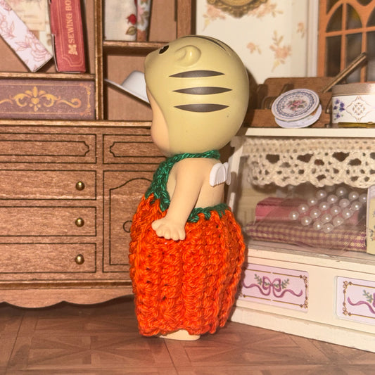 Pumpkin Crochet Dress