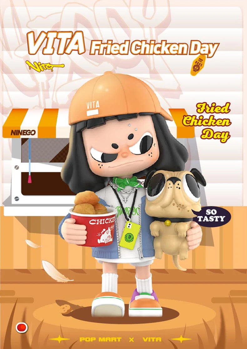 POP MART VITA Fried Chicken Day Figure