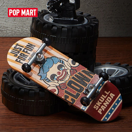 POP MART- Skullpanda Action Cut Series Finger Skateboard Mystery Box