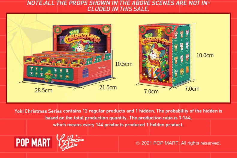 POP MART- Yoki Christmas Series Series