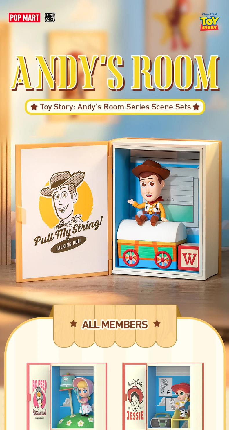 POP MART- Disney Pixar Toy Story: Andy's Room Series