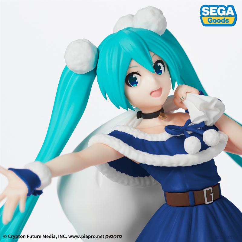 SEGA Hatsune Miku Christmas 2020 SPM Prize Figure (Blue Ver.)