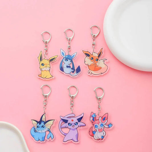 Pokémon Eeveelution Keychains