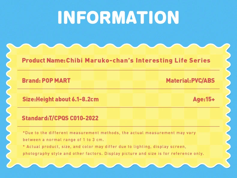 POP MART- Chibi Maruko-chan's Interesting Life Series