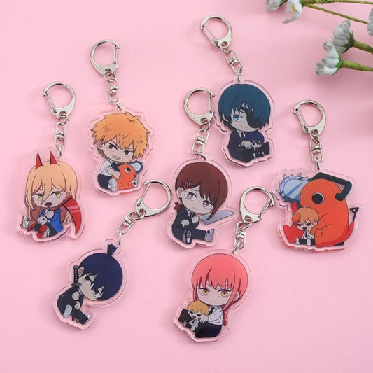 Chainsaw Man Keychains