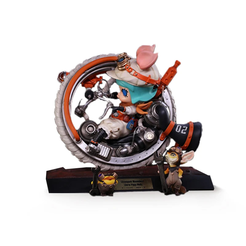 POP MART- STEAMPUNK MONOWHEEL STORM PIGGY MOLLY - SPECIAL EDITION