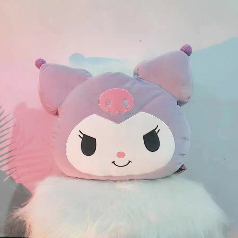 Miniso Kuromi Head Plush