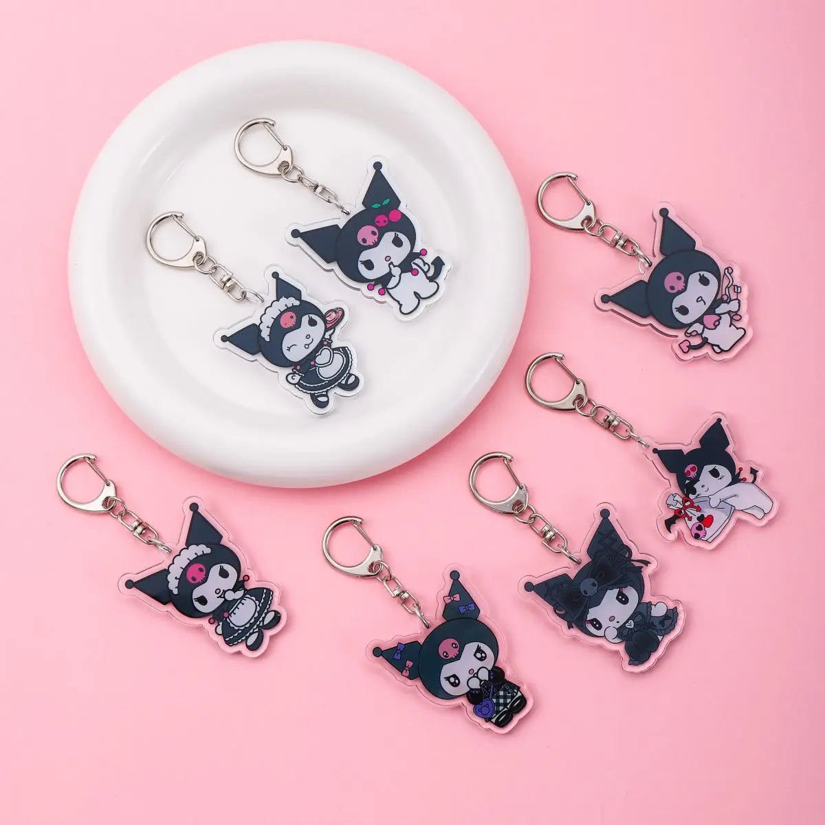 Kuromi Keychains