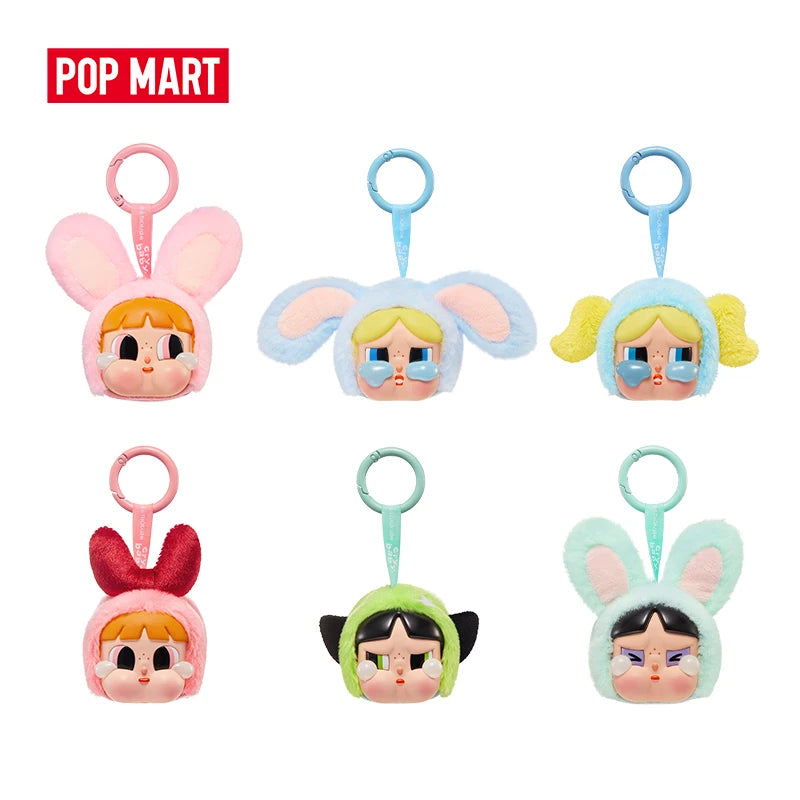 POP MART- CRYBABY x Powerpuff Girls Series - Vinyl Face Plush Blind Box