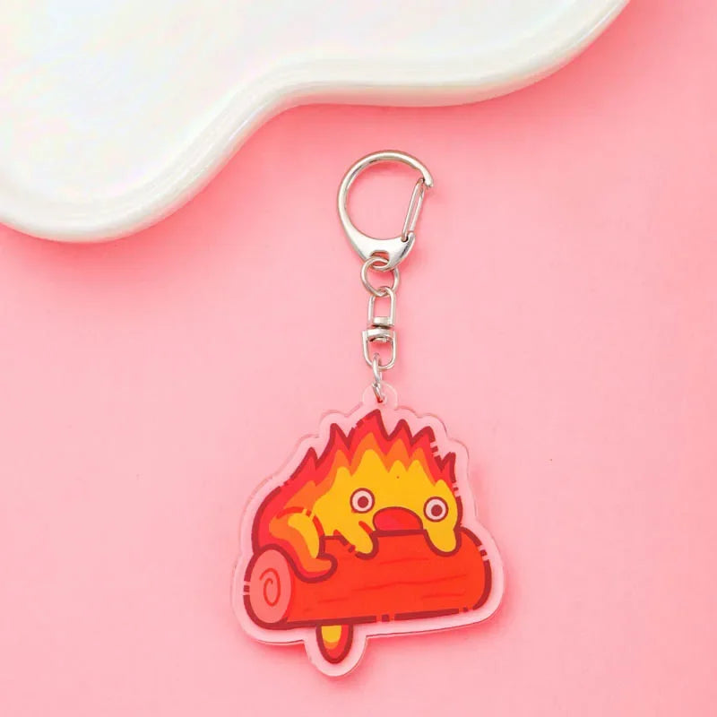 Howl's Moving Castle Keychains