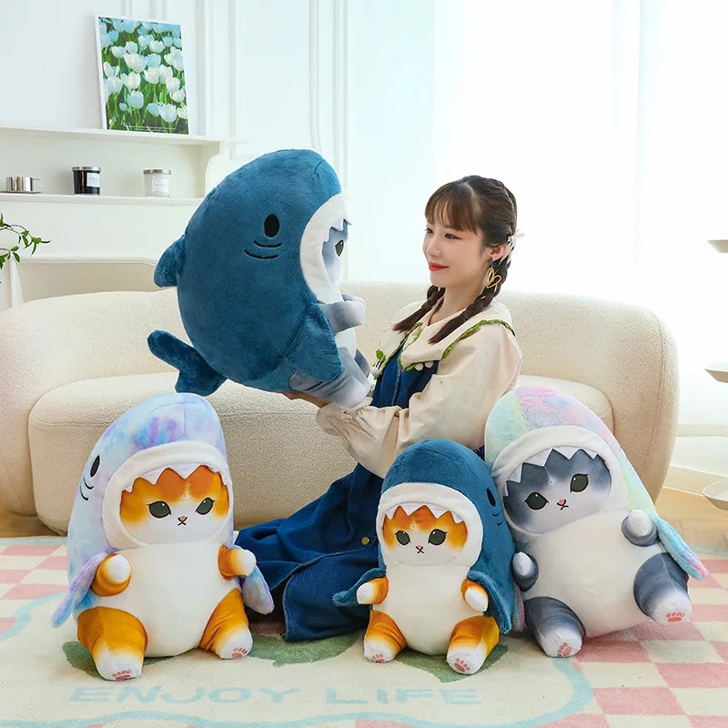 Mofusand Shark Plushies