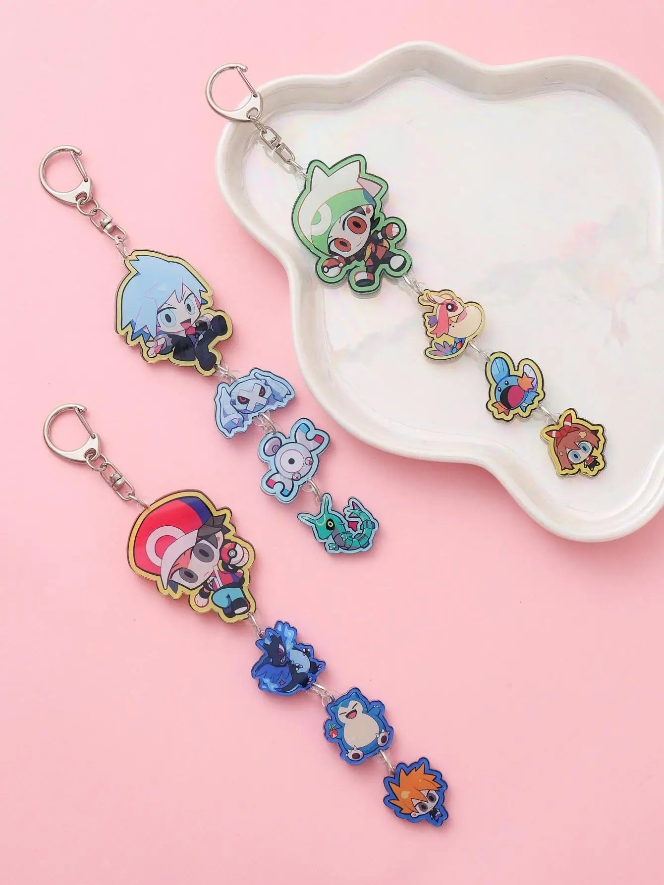 Pokemon Keychains (HUGE SELECTION)