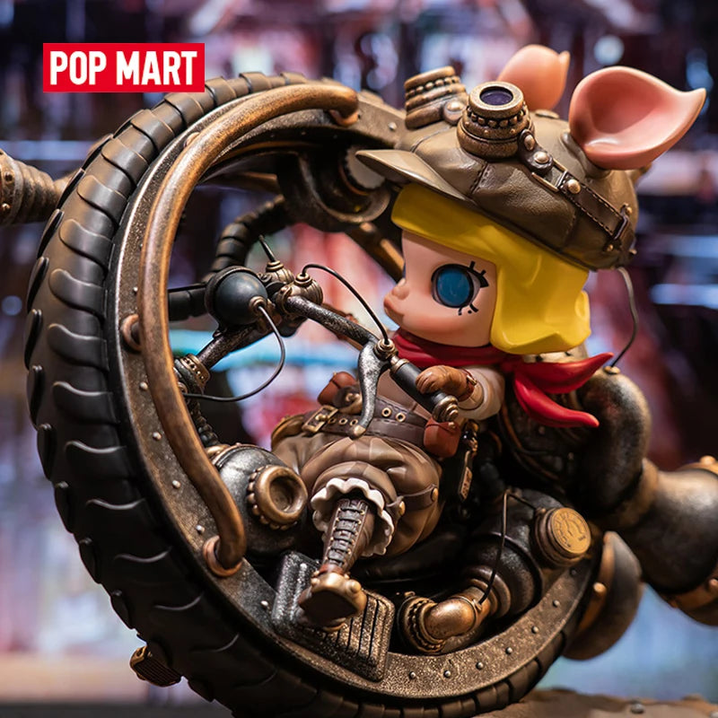 POP MART- STEAMPUNK MONOWHEELL STORM PIGGY MOLLY