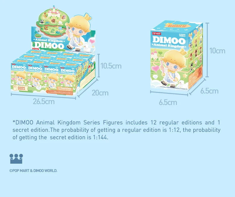 POP MART- Dimoo Animal Kingdom Series