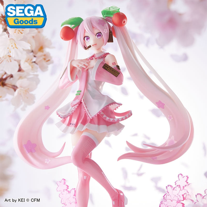 Vocaloid Luminasta Sakura Miku Figure