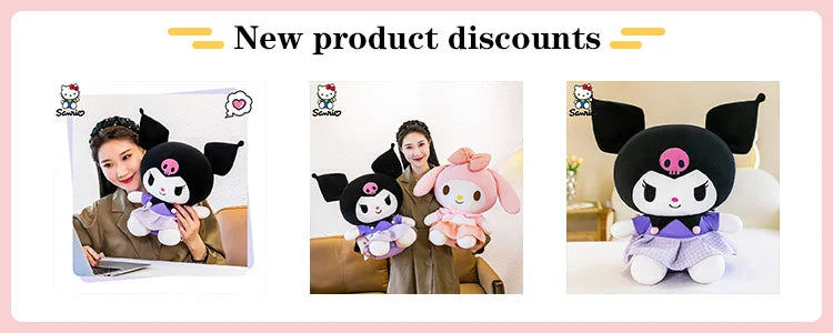 Sanrio Plush Keychain Dolls