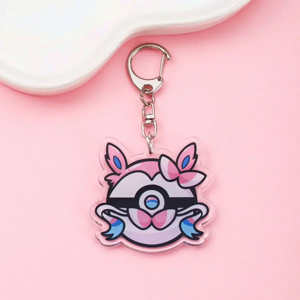 Pokemon Ball Keychains