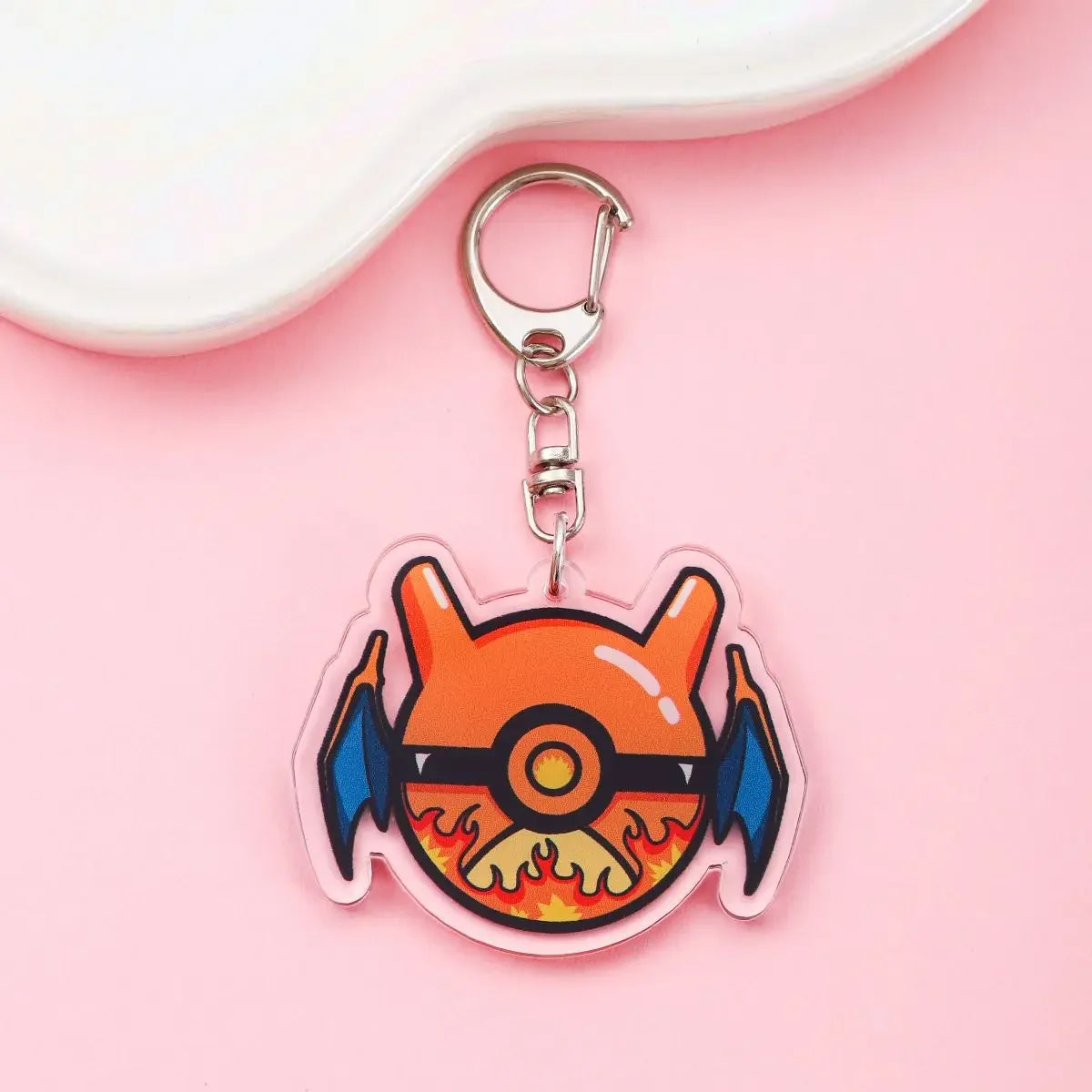 Pokemon Ball Keychains