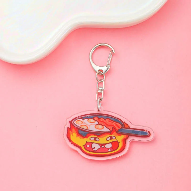 Howl's Moving Castle Keychains