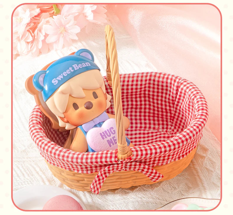 POP MART- Sweet Bean Cookie Basket Figurine