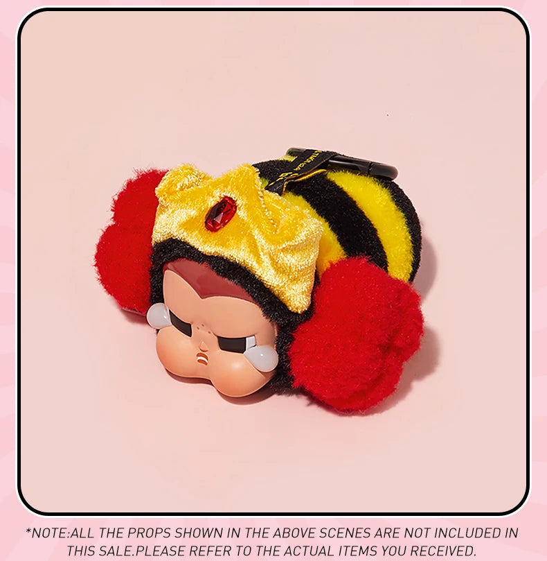 POP MART- CRYBABY x Powerpuff Girls Series - Vinyl Face Plush Blind Box