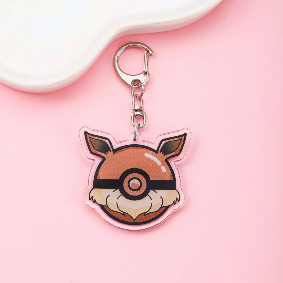 Pokemon Ball Keychains