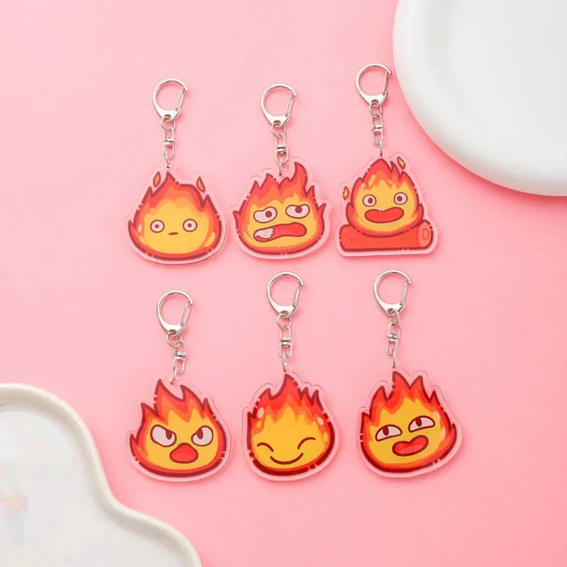 Howl's Moving Castle Keychains