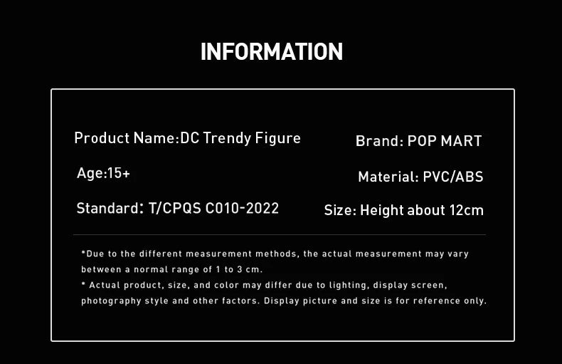 POP MART- DC Trendy Figure