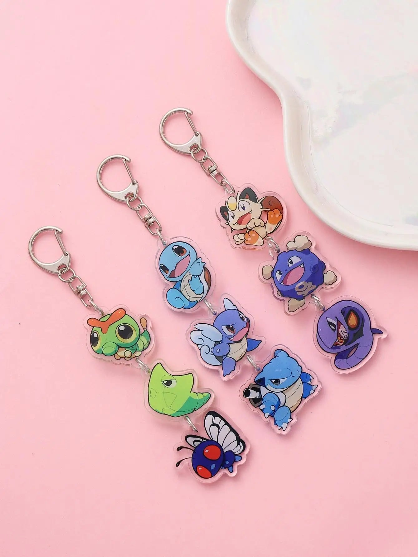 Pokemon Keychains (HUGE SELECTION)