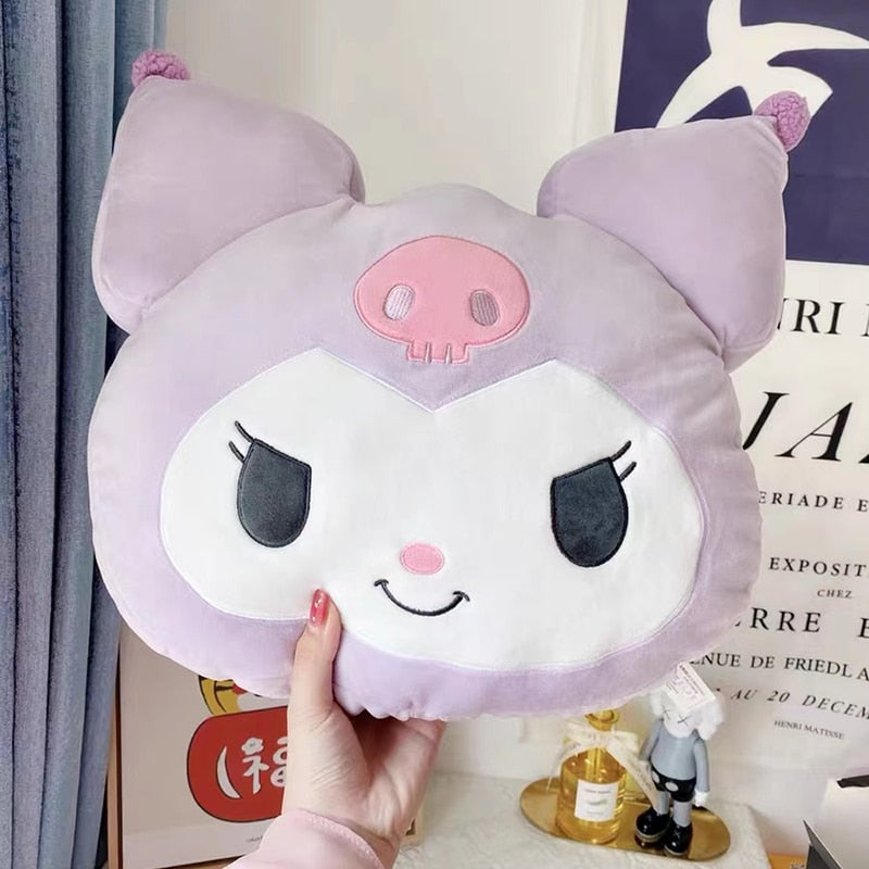 Miniso Kuromi Head Plush