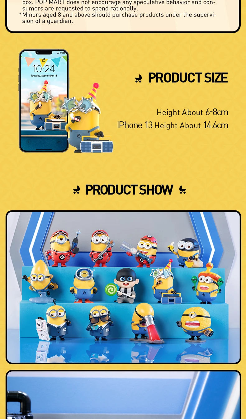 POP MART- Universal Despicable Me 4 Series