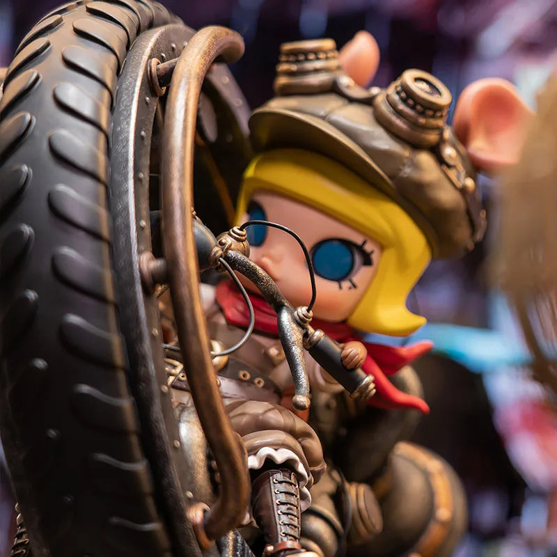 POP MART- STEAMPUNK MONOWHEELL STORM PIGGY MOLLY