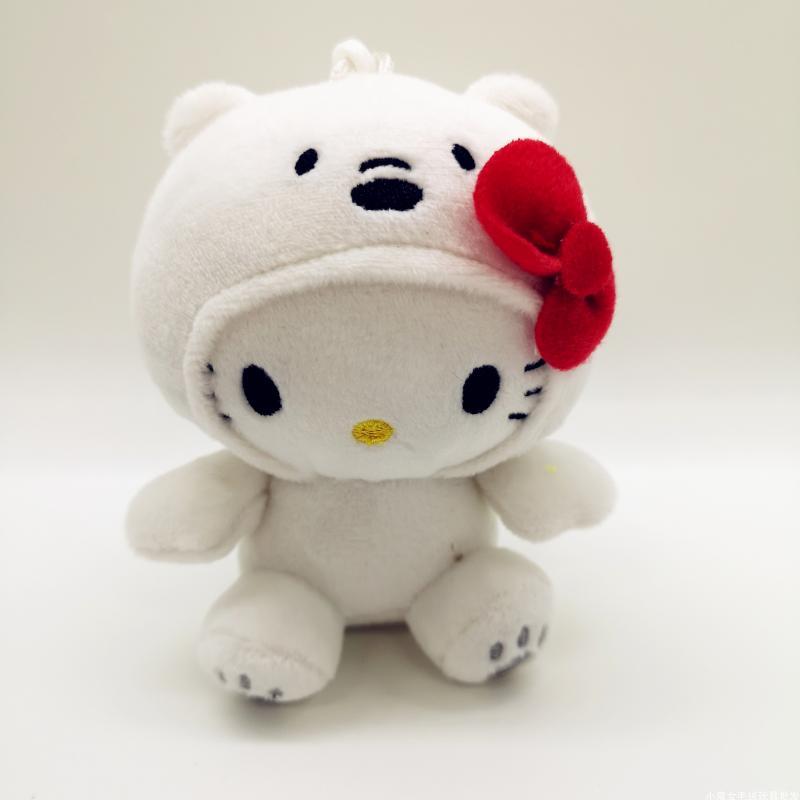 Hello Kitty x We Bare Bear Plushies