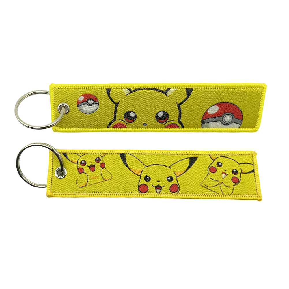 Pokémon Embroidered Keychains