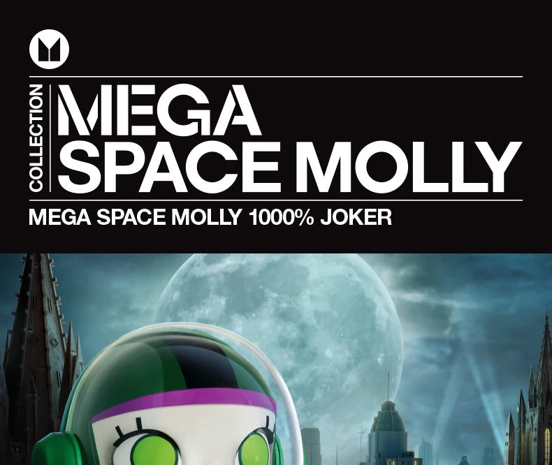 POP MART MEGA SPACE MOLLY 1000% JOKER Limited Edition