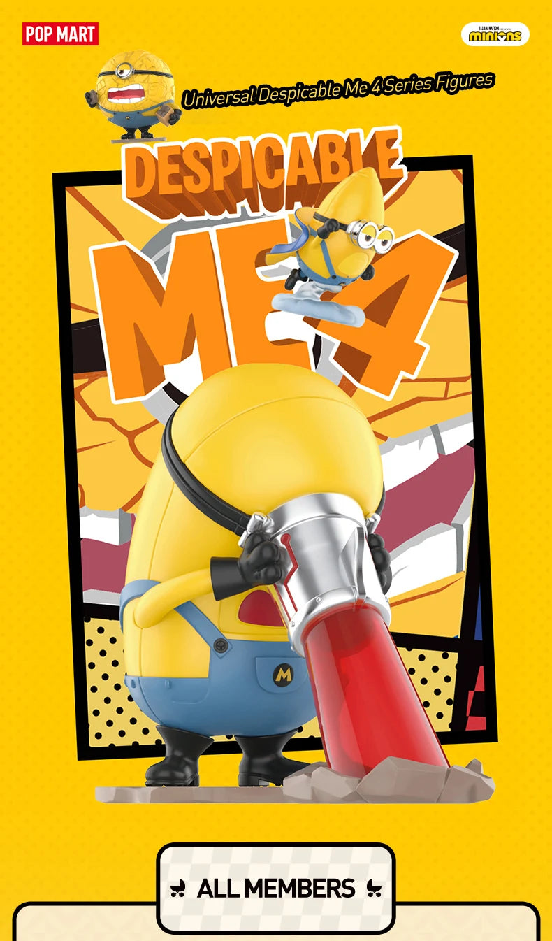 POP MART- Universal Despicable Me 4 Series