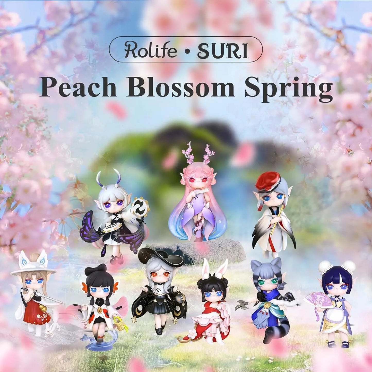 Suri- Peach Blossom Nine Elves Series Blind Box