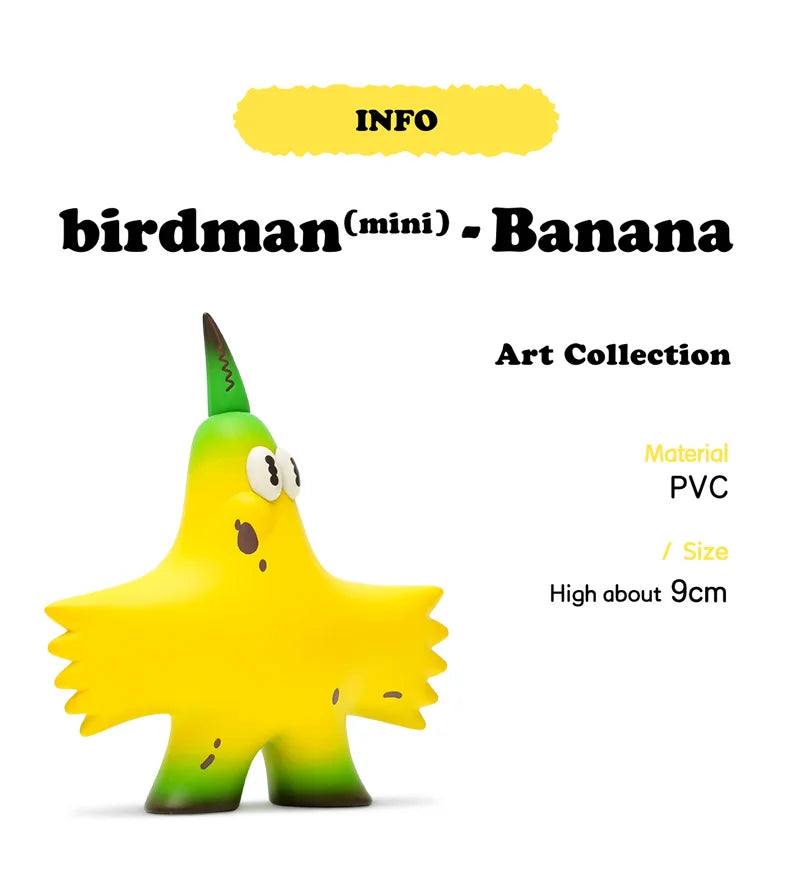 POP MART Birdman Banana Limited Edition Action Figure