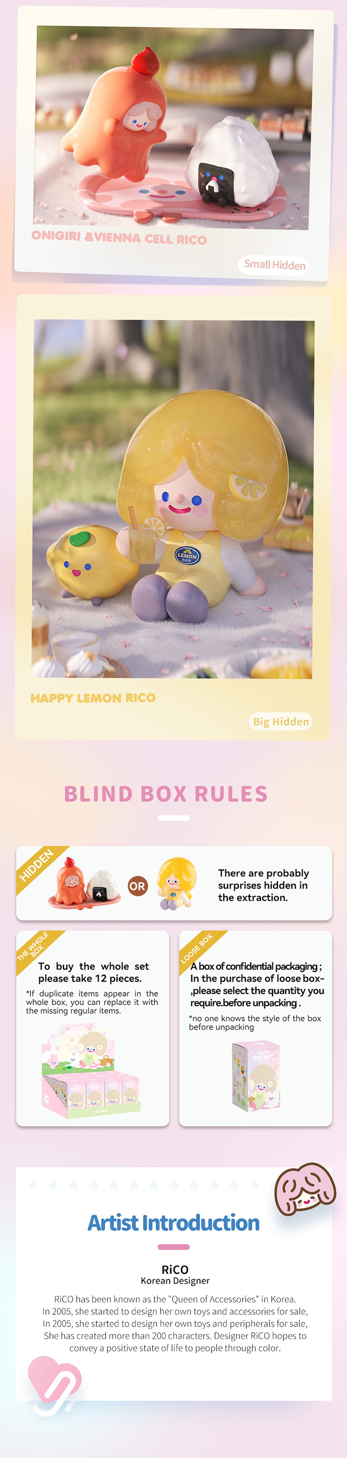 F.UN RiCO Happy Picnic Together Blind Box Series