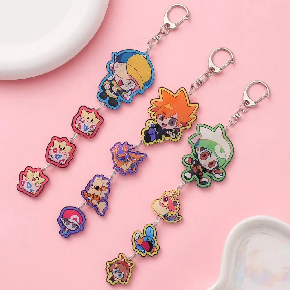 Pokemon Keychains (HUGE SELECTION)