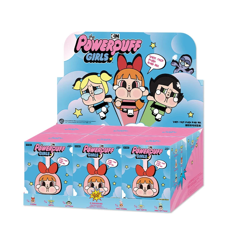 POP MART- CRYBABY x Powerpuff Girls Series - Vinyl Face Plush Blind Box