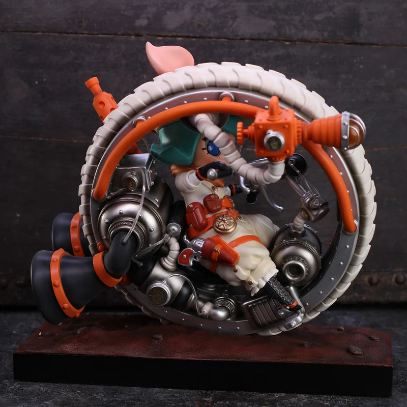 POP MART- STEAMPUNK MONOWHEEL STORM PIGGY MOLLY - SPECIAL EDITION